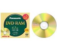 Panasonic LM - hc47 m DVD - Ram Media 5 X Fast Non Cartridge