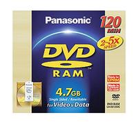 Panasonic LMAB120E Dvd-Ram Disk 4.7gb Single-Sided/Cartridg
