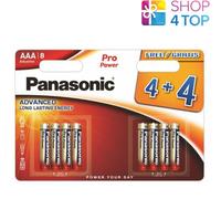Panasonic LR03 AAA Pro Power Alkaline Batteries 4 Pcs.