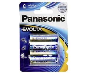 Panasonic LR14EGE C Baby Evolta Battery Non-rechargable (Pack of 2)