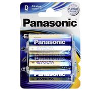 Panasonic LR20EGE/2BP Evolta D Alkaline Batteries (Pack-2)