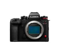 Panasonic LUMIX DC-S1RM2E, Full Frame Mirrorless Camera, 44MP, 8K Video, Active IS, 4:2:2 10-bit, 4K 120p, 60p and 6K 30p Open Gate, L-Mount, Body Only, Black