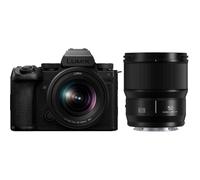 Panasonic Lumix S5IIX + S 20-60MM F3.5-5.6 + 50mm F1.8 MILC 24.2 MP CMOS 12000 x 8000 pixels Black