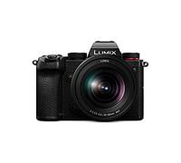Panasonic LUMIX DC-S5 S5 Full Frame Mirrorless Camera body, 4K 60P Video Recording with Flip Screen and Wi-Fi, L-Mount, 20-60 mm Lens, 5-Axis Dual I.S, (Black)