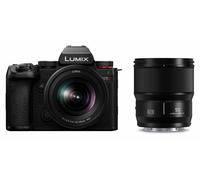 Panasonic Lumix S5II + S 20-60MM F3.5-5.6 + 50mm F1.8 MILC 24.2 MP CMOS 12000 x 8000 pixels Black