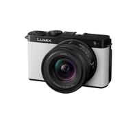 Panasonic Lumix DC-S9NE-W Full Format Camera, Mirrorless, Open Gate Vlogging, 24.2 MP, 6K/4K, 779 Point PDAF, Image Stabilization, LUTs, 180° Flexible Monitor, 5 GHz WLAN, White, with Lens S-R1840E