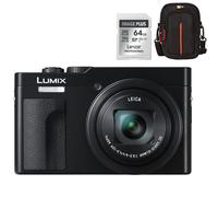 Panasonic Lumix DC-TZ99 Black + Lexar 64GB SDXC + Case Logic DCB-313