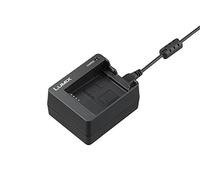 Panasonic Lumix DMW-BTC12E Battery Charger for DMW-BLC12, DMW-BLG10 & DMW-BLH7 Lithium-Ion Battery Packs, Digital Camera Battery Charger, Black