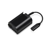 Panasonic Lumix DMW-DCC18GU BLK22 Dummy Battery USB-C, Compatible with DMW-AC11E AC Adapter & GH7 Camera, Black
