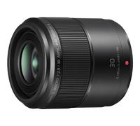 Panasonic LUMIX H-HS030E 30 mm Macro Camera Lens - Black