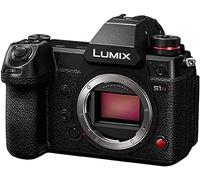Panasonic LUMIX S1HE Full Frame Mirrorless Camera, 6K Video Recording With Flip Screen (Full-Frame Capture, 4:2:2 10-bit Internal Recording, Camera Body Only, Black)