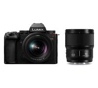 Panasonic Lumix S5II + S 20-60MM F3.5-5.6 + 50mm F1.8 MILC 24.2 MP CMOS 12000 x 8000 pixels Black