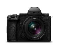 Panasonic LUMIX S5IIX Full Frame Mirrorless Camera with 50mm F1.8 Lens | 4K 60P & 6K 30P Unlimited Recording, Flip Screen, Wi-Fi, Phase Hybrid AF, Active IS, DMW-BLK22 Battery Pack, Black