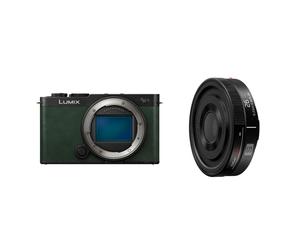 Panasonic Lumix S9 Body Dark Olive + Lumix S 26mm F/8 Manual Focus | ✅5 years warranty