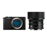 Panasonic Lumix S9 Body Jet Black + Sigma 45mm f/2.8 DG Contemporary L-mount - black