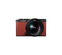 Panasonic Lumix S9, Full Frame Mirrorless Open Gate Vlogging Camera, with 20-60mm (x3 Zoom) Lens, 24.2MP, 6K /4K Video, 779 Point PDAF, Image Stabilisation, Free-Angle Screen, 5Ghz WiFi, Crimson Red
