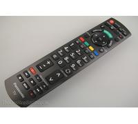 Panasonic N2QAYB000487 Genuine Viera TV Remote Control, Fits Many Models