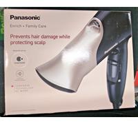 PANASONIC Nanoe Family & Children EH-NA67 Hair Dryer - Black & Champagne Gold, Gold,Black