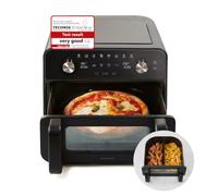 Panasonic NF-BC1000KXC Flex Air Fryer 9.6L with Viewing Window, XL, black | Dual cooking Air Fryer, XL Flexible Basket with removable Divider, 30°-230°C, Gentle Steam, 8 Presets, Easy Clean