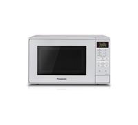 Panasonic NN-E28JMMBPQ Compact Solo Microwave Oven with Turntable, 800 W, 20 Litres, Silver
