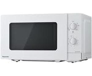 Panasonic NN-GM21QWEPG 20L Compact Microwave with Grill, 800 W, Combination Cooking, 5 Power Levels, Defrost Function, Rotary Control, Glass Turntable, White