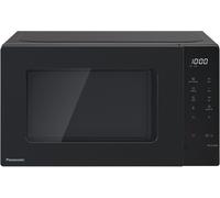 Panasonic NN-ST22QBBPQ 20L Solo Microwave Oven with Glass Tray, 800W, Black