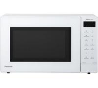 Panasonic NN-ST64QWBPQ 32L Inverter Solo Microwave, 1000W High Power, 24 Auto Programmes, Junior Menu Auto programmes, Quick 30 Function, Touch Control, Even Cooking and Defrosting, White