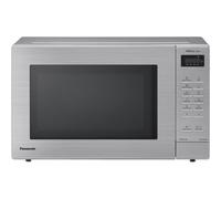 Panasonic NN-ST68QSBPQ 32L Inverter Solo Microwave Oven, 1000W High Power, 24 Auto Programmes, Junior Menu Auto programmes, Quick 30 Function, Even Cooking and Defrosting, Stainless Steel Front