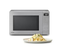 Panasonic NN-ST68QSBPQ 32L Inverter Solo Microwave Oven, 1000W High Power, 24 Auto Programmes, Junior Menu Auto programmes, Quick 30 Function, Even Cooking and Defrosting, Stainless Steel Front