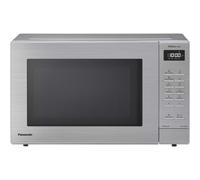 Panasonic NN-ST68QSBPQ 32L Inverter Solo Microwave Oven, 1000W High Power, 24 Auto Programmes, Junior Menu Auto programmes, Quick 30 Function, Even Cooking and Defrosting, Stainless Steel Front