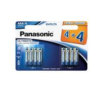 Panasonic Evolta AAA/Lr03 Alkaline Battery-(Pack of 8)