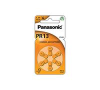 60 Panasonic Size 13 Hearing Aid Batteries Cell Button Pr48 Quality Expiry 2027