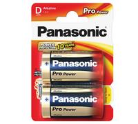 Panasonic Pro Power Gold D Size Batteries - 2 Pack