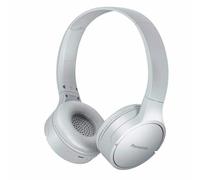 Panasonic RB-HF420B Bluetooth Headphones - On-Ear, Quick Charger, Up to 50 Hours Battery Life, Lightweight and Comfortable Headphones with Voice Control in White