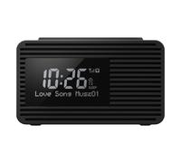 Panasonic RC-D8EB-K Multi-Purpose Radio with DAB+ and USB smartphone charging,Black