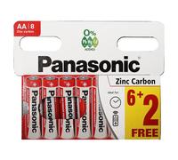 PANASONIC RED - R6R AA 8PK