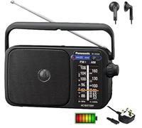 Panasonic RF-2400D Digital (Not Dab) AM/FM Portable Radio AC/DC with Headphone Socket
