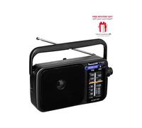 Panasonic RF-2400D Digital Portable Radio AM/FM in Black Panasonic Black
