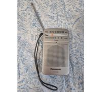 Panasonic RF-P50 Pocket Radio / Portable AM/FM 2-Band Receiver, High Sensitivity