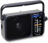 Panasonic RF2400DEBK Portable Mains Or Battery Analogue FM / AM Radio RF-2400D