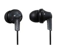Panasonic RP-HJE120E-K Ergo Fit Ear Canal Headphones - Black