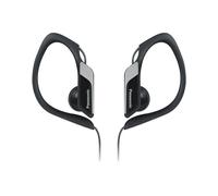 Panasonic Rp-Hs34E Water/sweat Resistant Adjustable In-Ear Sports Headphones In Black Black One Size
