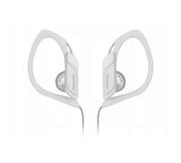 Panasonic RP-HS34E Water/Sweat Resistant Adjustable In-Ear Sports Headphones - White