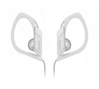 Panasonic RP-HS34E Water/Sweat Resistant Adjustable In-Ear Sports Headphones - White