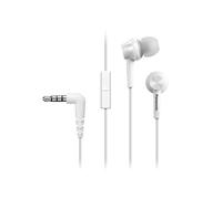 PANASONIC RP-TCM115E-W In-Ear Headphones Headset Mobile Phone Interchangeable Pa