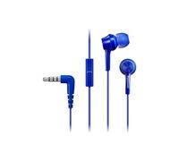 Panasonic RP-TCM115E Wired In-Ear Headphones For Music And Calls Blue