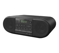Panasonic RX-D550 Hifi Sound System with FM Radio, Portable speaker and CD player, 20W - Black