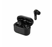 RZ-B310WDE-K Wireless Earbuds, Bluetooth 5.3, with Built-in Microphone, XBS, up to 16 Hours Battery Life, with Charging Case, Black