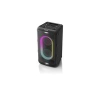 Panasonic SC-BMAX10E-K Portable Party Speaker with Bluetooth, Built-in Lights, 150W, USB, Optical Input for TV, Guitar & Mic Inputs for Karaoke, Black