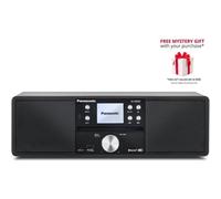 Panasonic Sc-Dm202Eg-K Black Micro Hifi Compact Stereo With Fm/dab+ Radio Includes Free Gift
